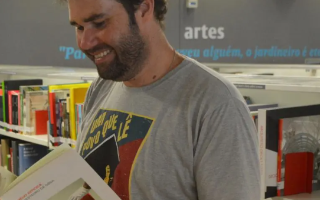 Pedro Gerolimich luta para democratizar a leitura | “A gente quer oferecer uma possibilidade diferente”
