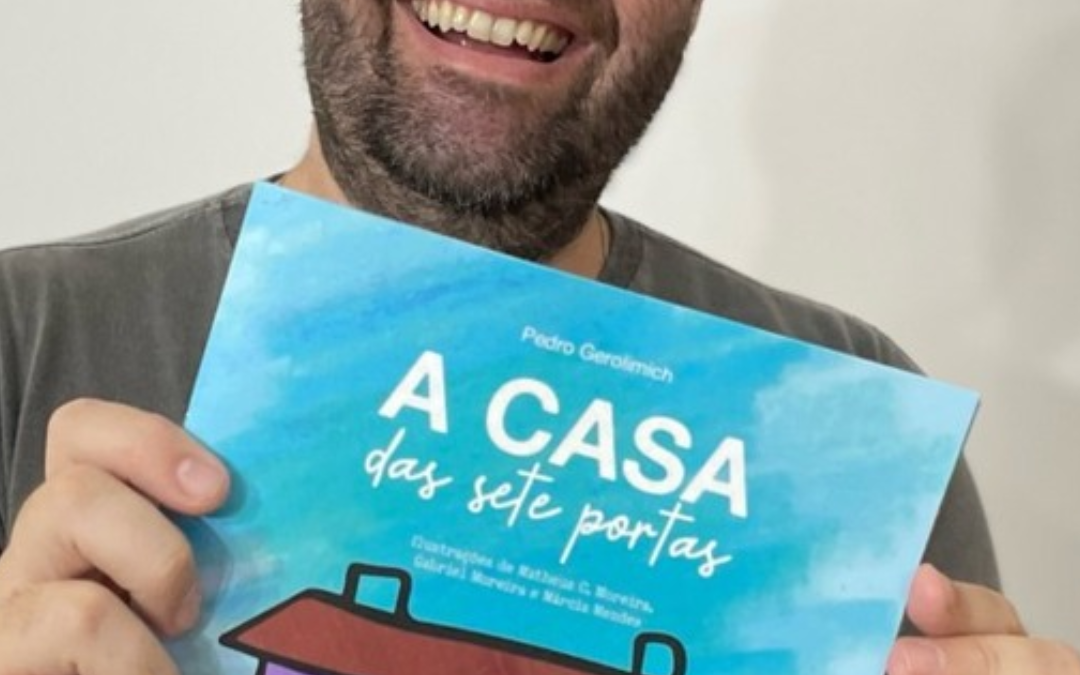Pedro Gerolimich lança seu primeiro livro infantil no Theatro Municipal do Rio